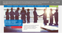 Desktop Screenshot of kluwerarbitration.com